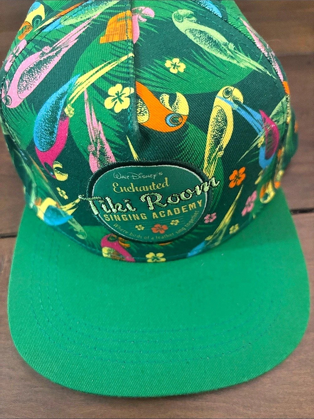 Disney Walt Disney's Enchanted Tiki Room Singing Academy Baseball Cap Walt 's